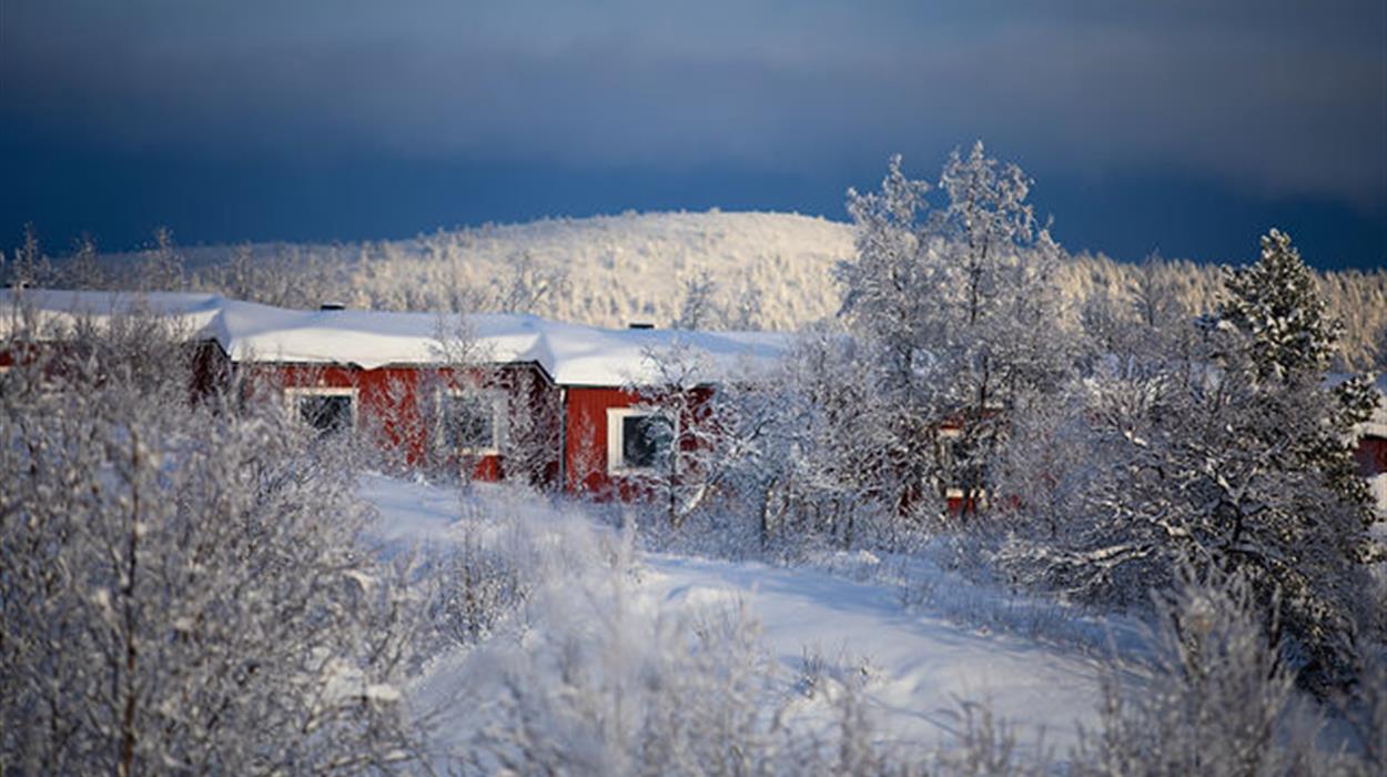 Ice fishing - wellness on ice - Kiruna Lappland